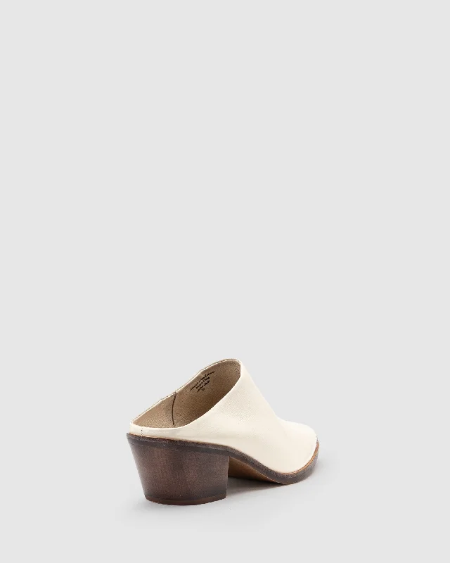 Vantage Mule - Cream