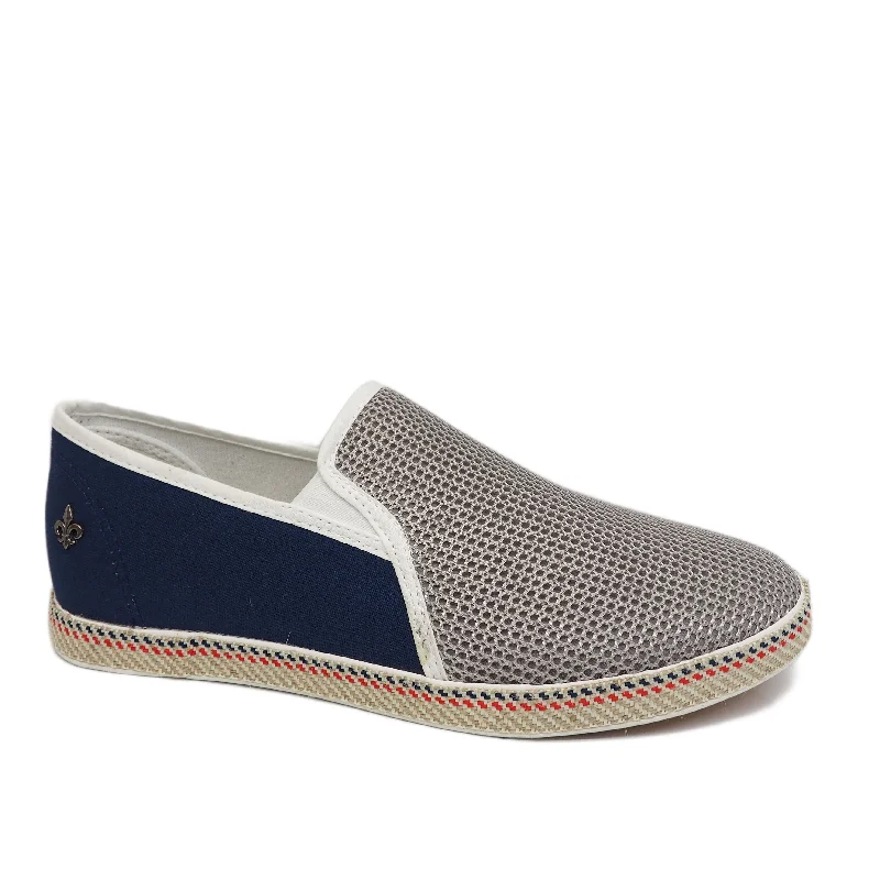 Espadrilles Prime Marine/Gris Homme