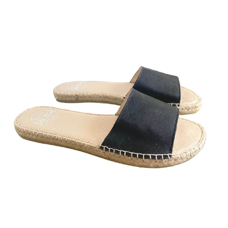 Summer Espadrille in Midnight